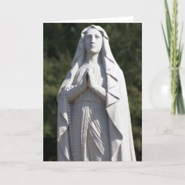 Cartão de Oração de Sta. Maria