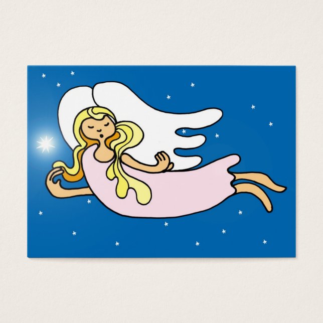 Cartão de oração do Anjo Guardião (Frente)