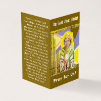 Cartão de Oração do Sacerdote Nosso Senhor Jesus C