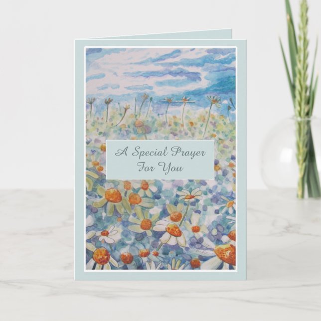 Cartão de Oração Especial para Paciente com Câncer (Frente)