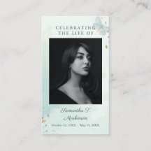 Cartão de Oração Funcional de Borboleta Verde