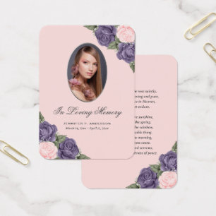 Cartão de Oração Funcional para Prata de Prata Ros