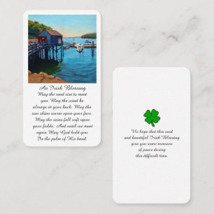 Cartão de Oração Memorial de Bênção