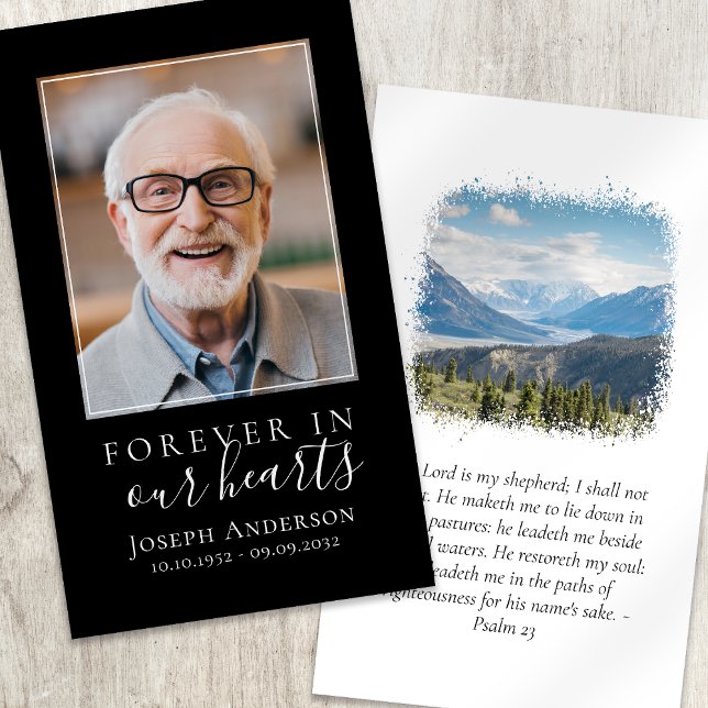 Cartão de Oração Memorial de Montanhas Fotográfica (Criador carregado)