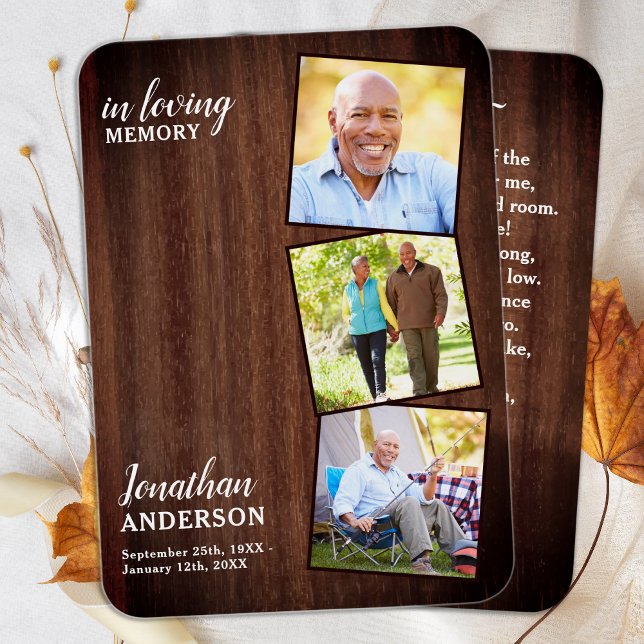 Cartão de Oração Memorial do Poema Fotográfico Rus (Criador carregado)