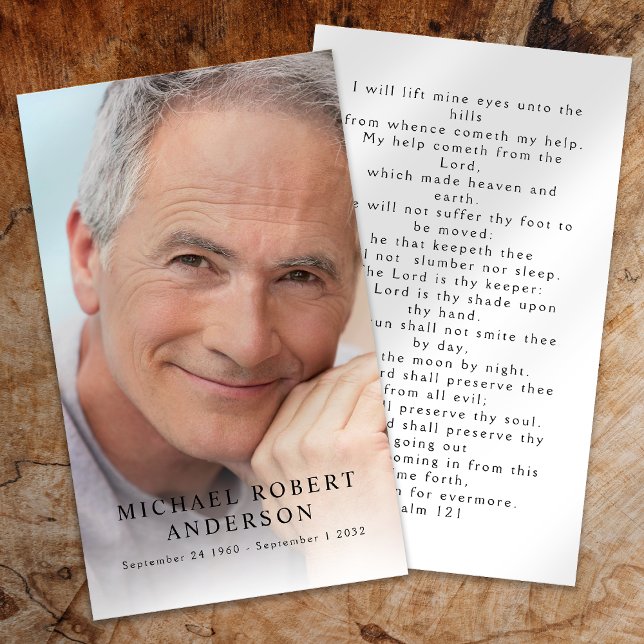 Cartão de Oração Memorial para Simpatia Foto de ch (Criador carregado)