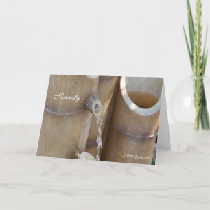 Cartão de Oração Serenidade