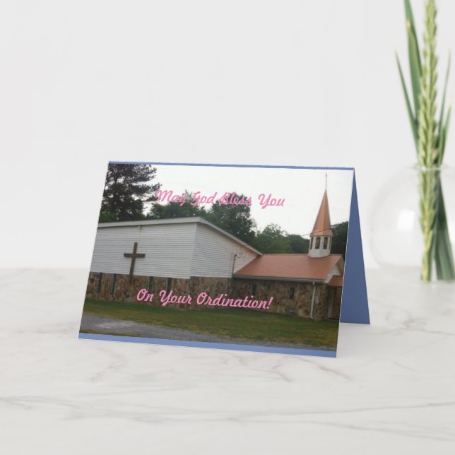 Cartão de Ordenação (Frente)