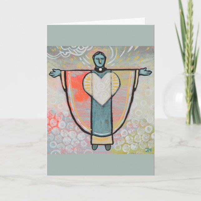 Cartão de Ordens Sagradas, Ordenação Sacerdotal (Frente)