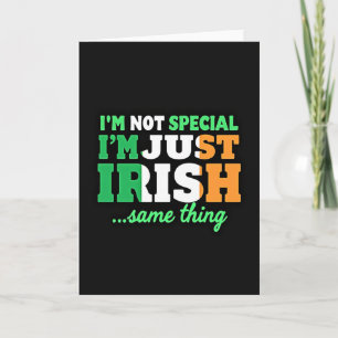Cartão de Orgulho Irlandês