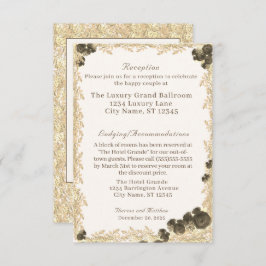 Cartão de ornamentado católico de Rosa