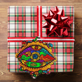 Cartão de Ornamento de Papel