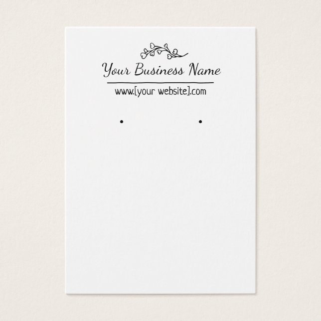 Cartão de Ouriço Personalizado do Estilo Desenho d (Frente)