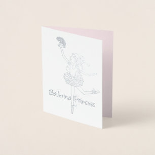 Cartão de ouro de arte animal estilizado por Platy