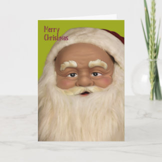 Cartão de papai noel para Crianças