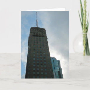Cartão de Parabéns "A Torre Foshay"