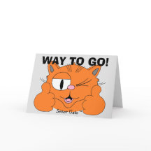 Cartão De Parabéns Bonito - Muito Bem! Acima dos p