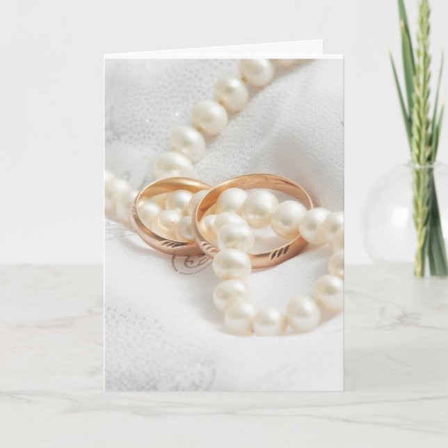 Cartão de Parabéns de Casamento (Frente)