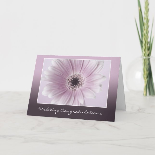 Cartão de Parabéns de Casamento (Frente)