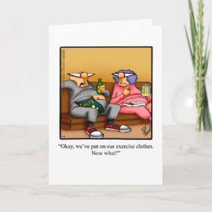 Cartão de Parabéns de Humor de Aniversário de Casa