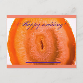 Cartão de parabéns Feliz Casamento!