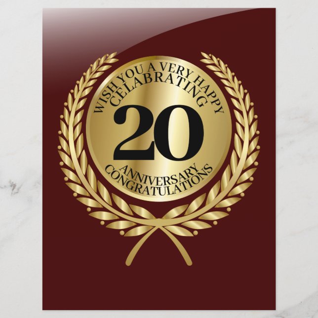 Cartão de parabéns individual no aniversário (Frente)