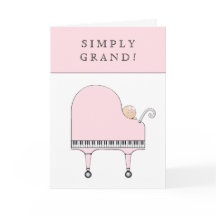 Cartão de Parabéns para Menina