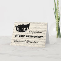 Cartão de Parabéns por Aposentadoria para Diretor 