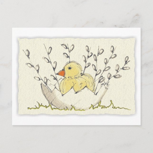 Cartão de páscoa (Frente)