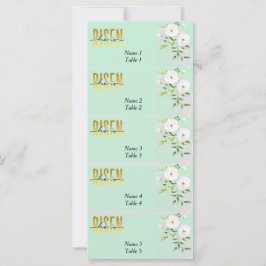 Cartão de Páscoa da Casa da Moeda Cristã Risen