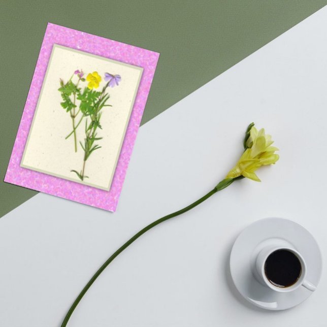 Cartão de Páscoa de Flores Selvagens (Fonte Grande (Criador carregado)