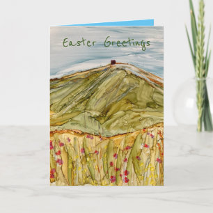 Cartão de Páscoa impressionista Rivington Pike H