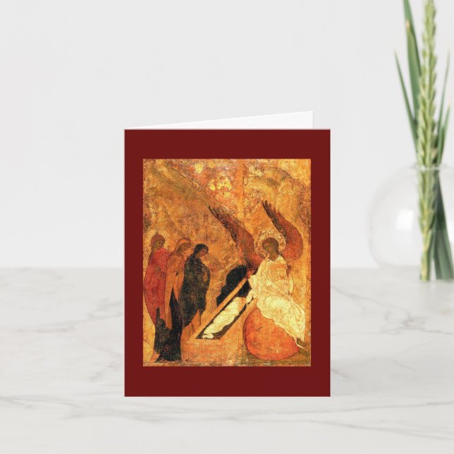 Cartão de Páscoa Pascha (Frente)