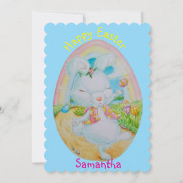 CARTÃO DE PÁSCOA PERSONALIZADO PARA CRIANÇAS