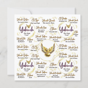 Cartão de Passagem Yahweh