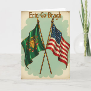 Cartão de Patrimônio do Orgulho Irlandês
