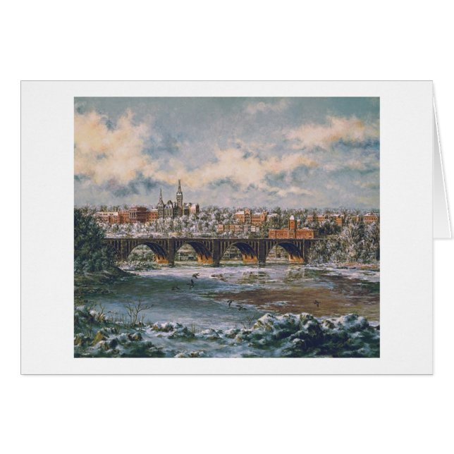 Cartão de Paul McGehee "Georgetown" (Frente horizontal)