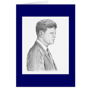 Cartão de Paul McGehee "John F. Kennedy"