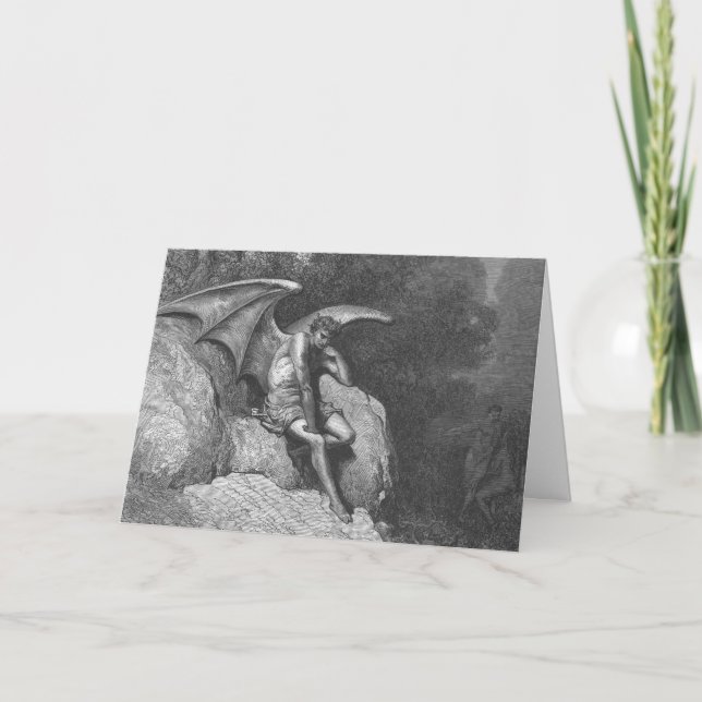 Cartão de pensamento do solstício de inverno da (Frente)