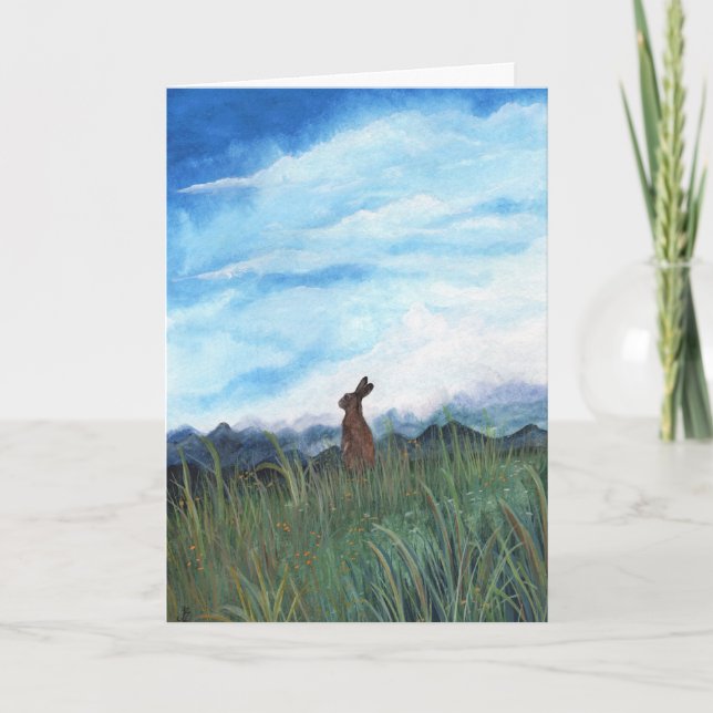 Cartão de Pensamentos Wildlife Wonders por Bihrle (Frente)