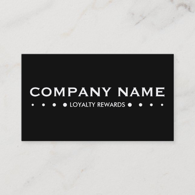 Cartão de perfurador da pirâmide da LEALDADE (cor (Frente)