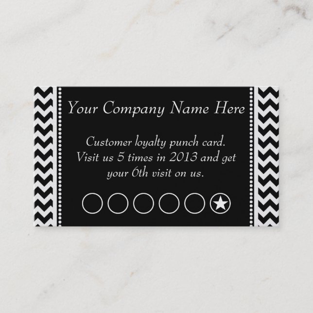 Cartão de perfurador relativo à promoção do (Frente)