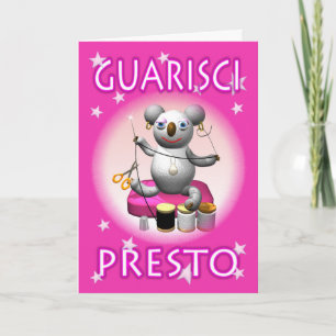 Cartão de Personagem Quarisci Presto Tailor em Bre