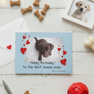 Cartão de Personalização de Aniversário Feliz para