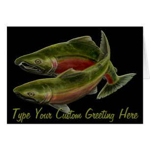 Cartão de Pesca BC Wildlife Cartões de Arte Salm