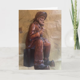 cartão de pesca no gelo