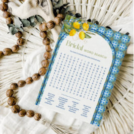 Cartão de Pesquisa de Palavras do Chá de panela de