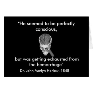 Cartão de Phineas Gage