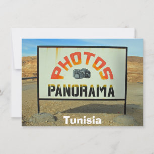 Cartão de Ponto de Fotografia na Tunísia