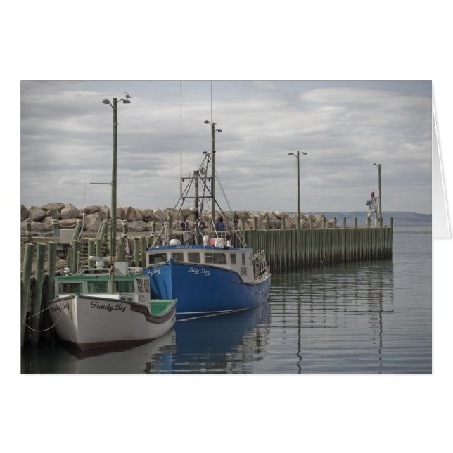 Cartão de Porto de Hall (Frente Horizontal)